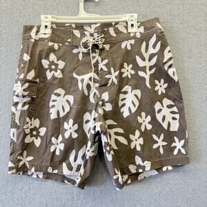 Kanvas By Katin Board Shorts Mens 34 Floral Heritage Collection Kehi Swim Trunks